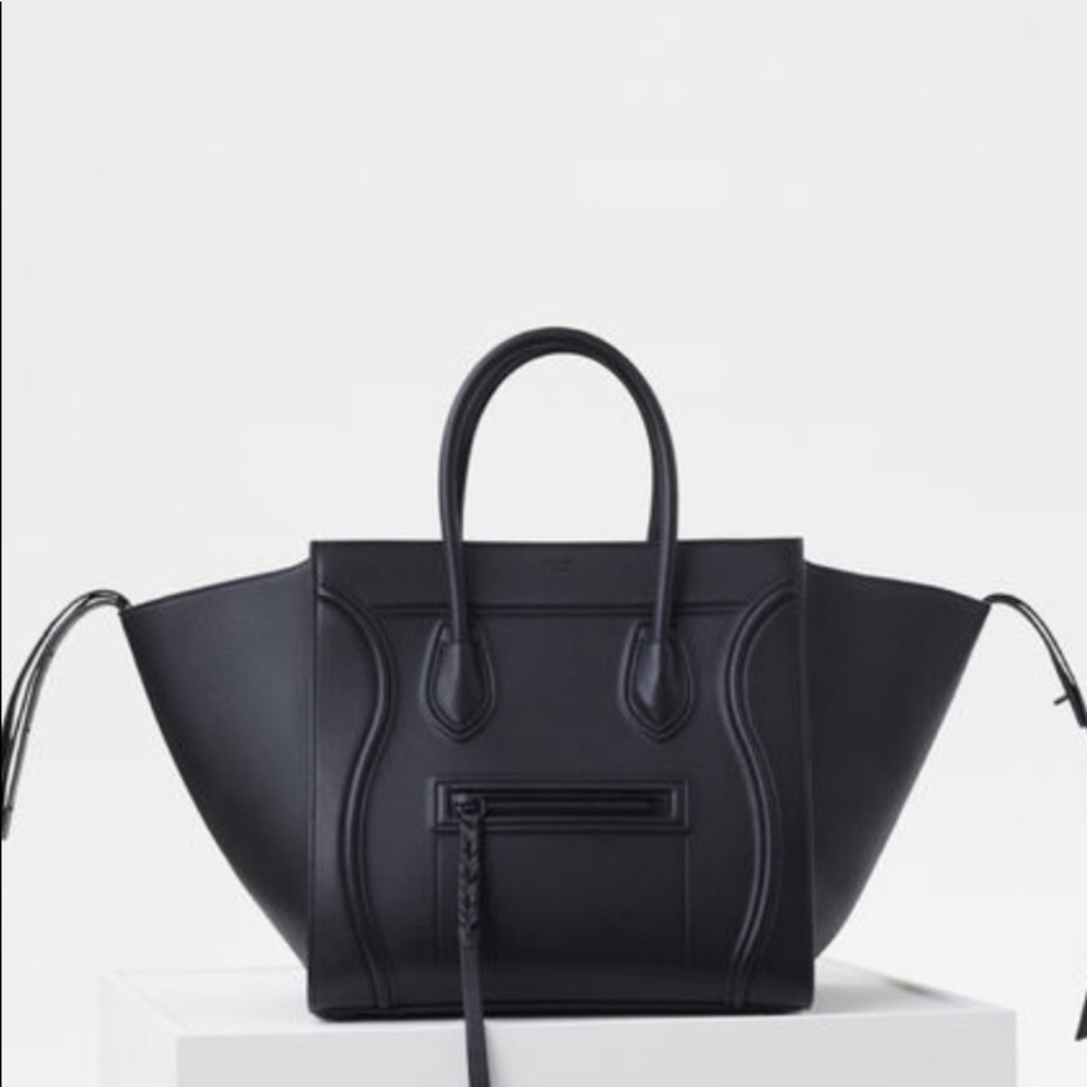 Celine Black Phantom bag